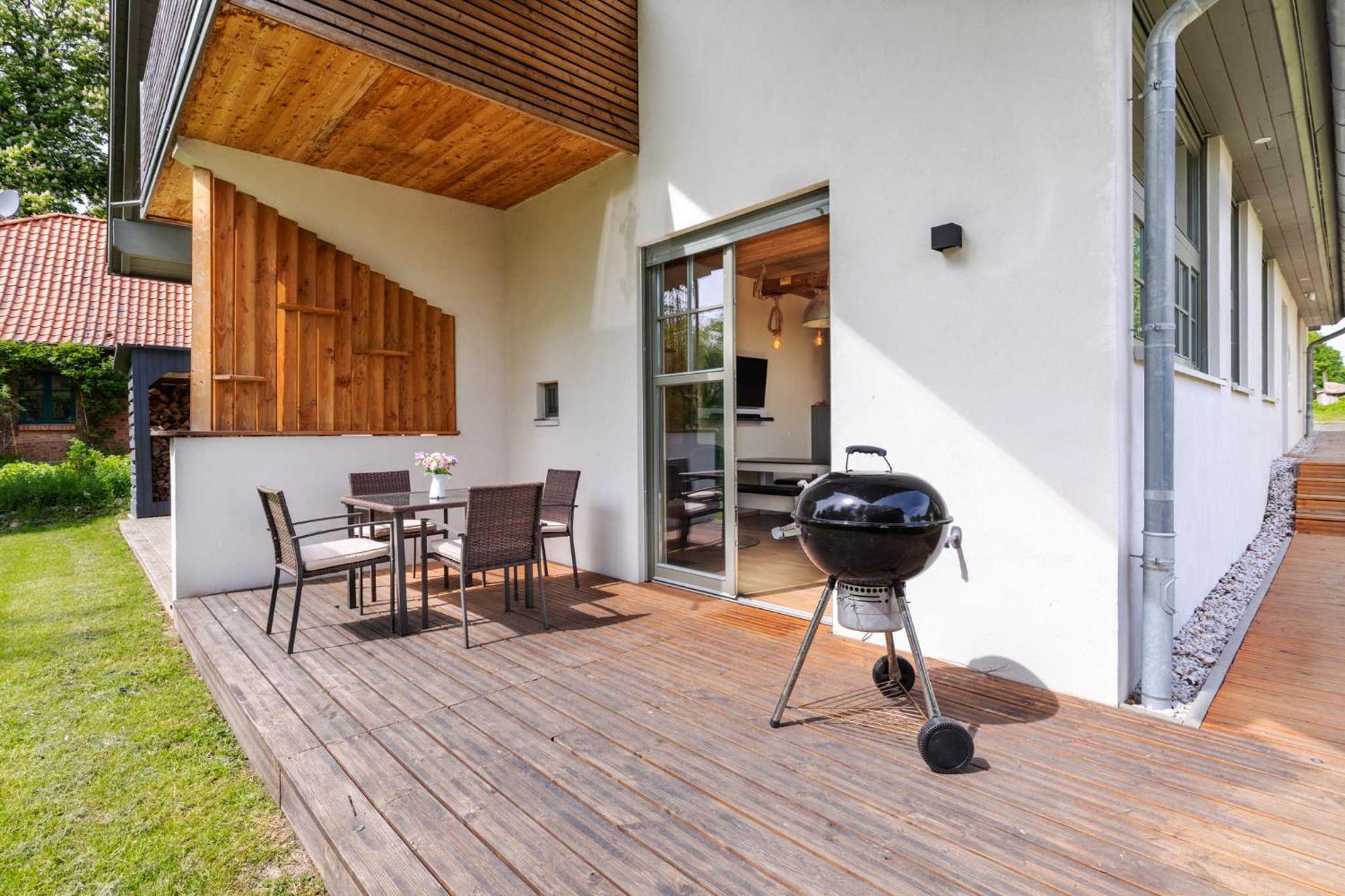 Ferienhaus Sonne Mond Und Sterne B Steffenshagen Екстериор снимка